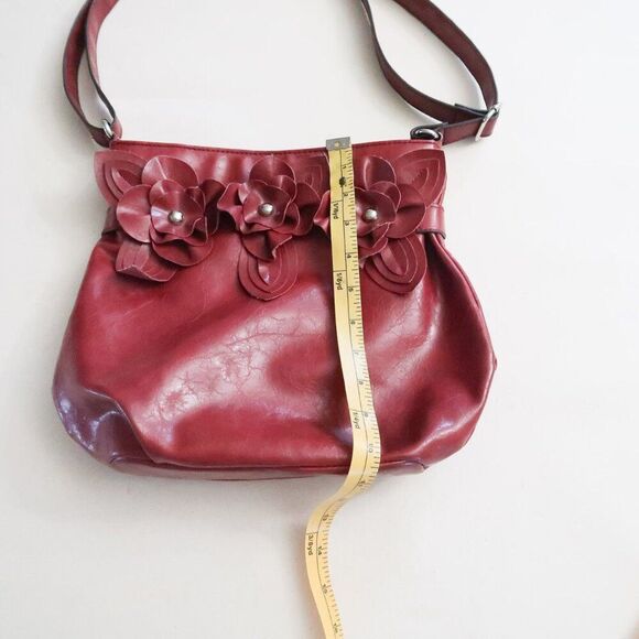 Nicole Miller Red Handbag - Picture 10 of 10